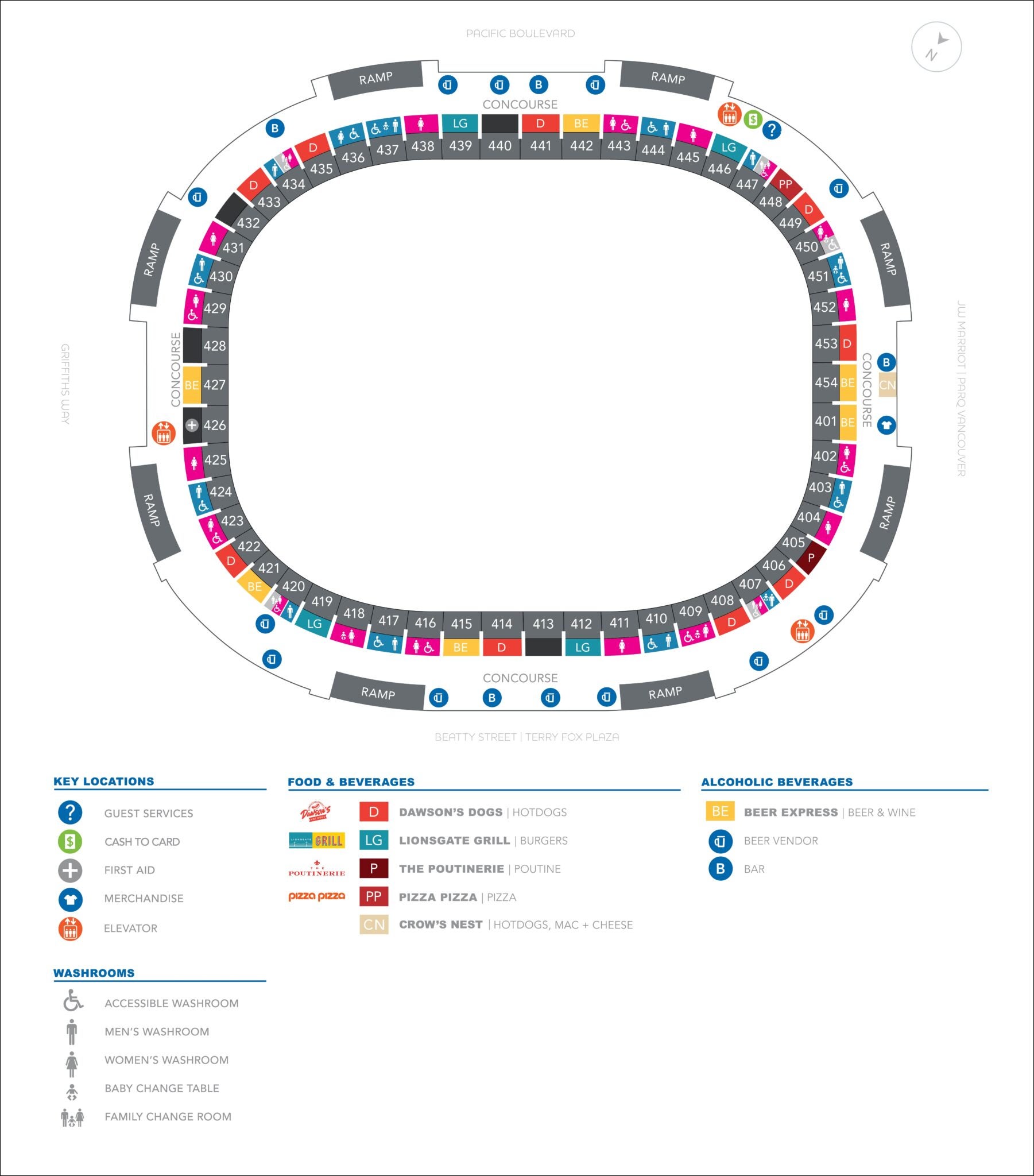 Stadium Maps – BC Place
